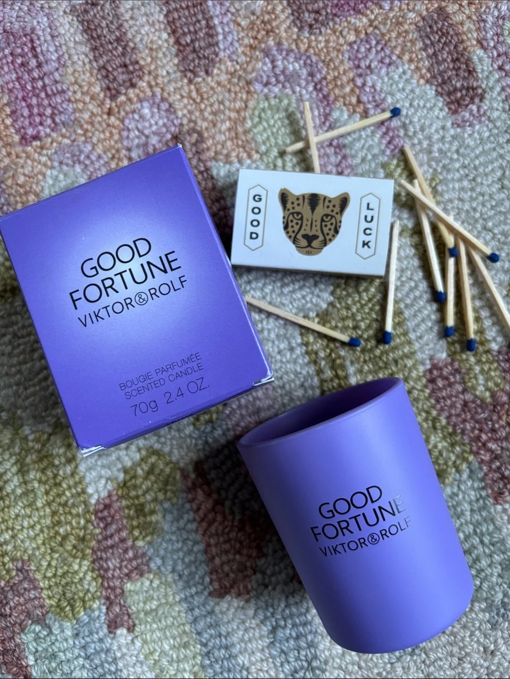 Viktor & Rolf NWT Good Fortune Scented candle Travel friendly 2.4 oz